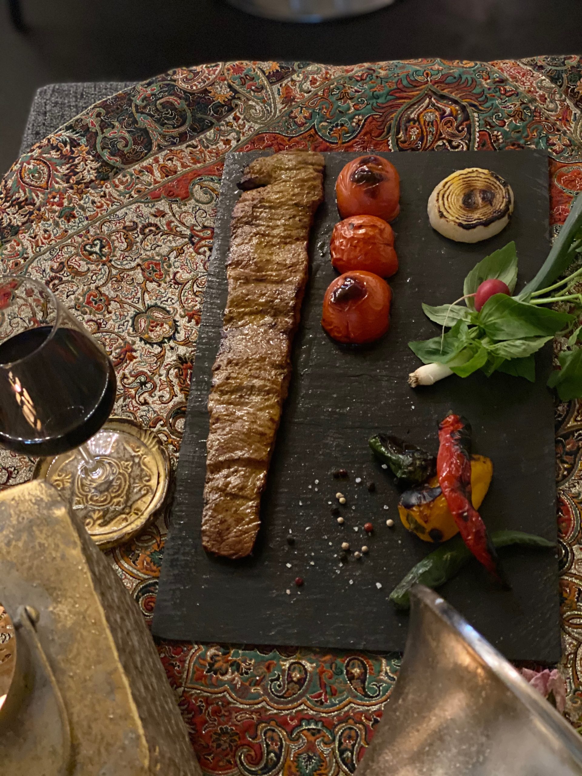 Kabab Barg / Kalbsfilet ohne Reis