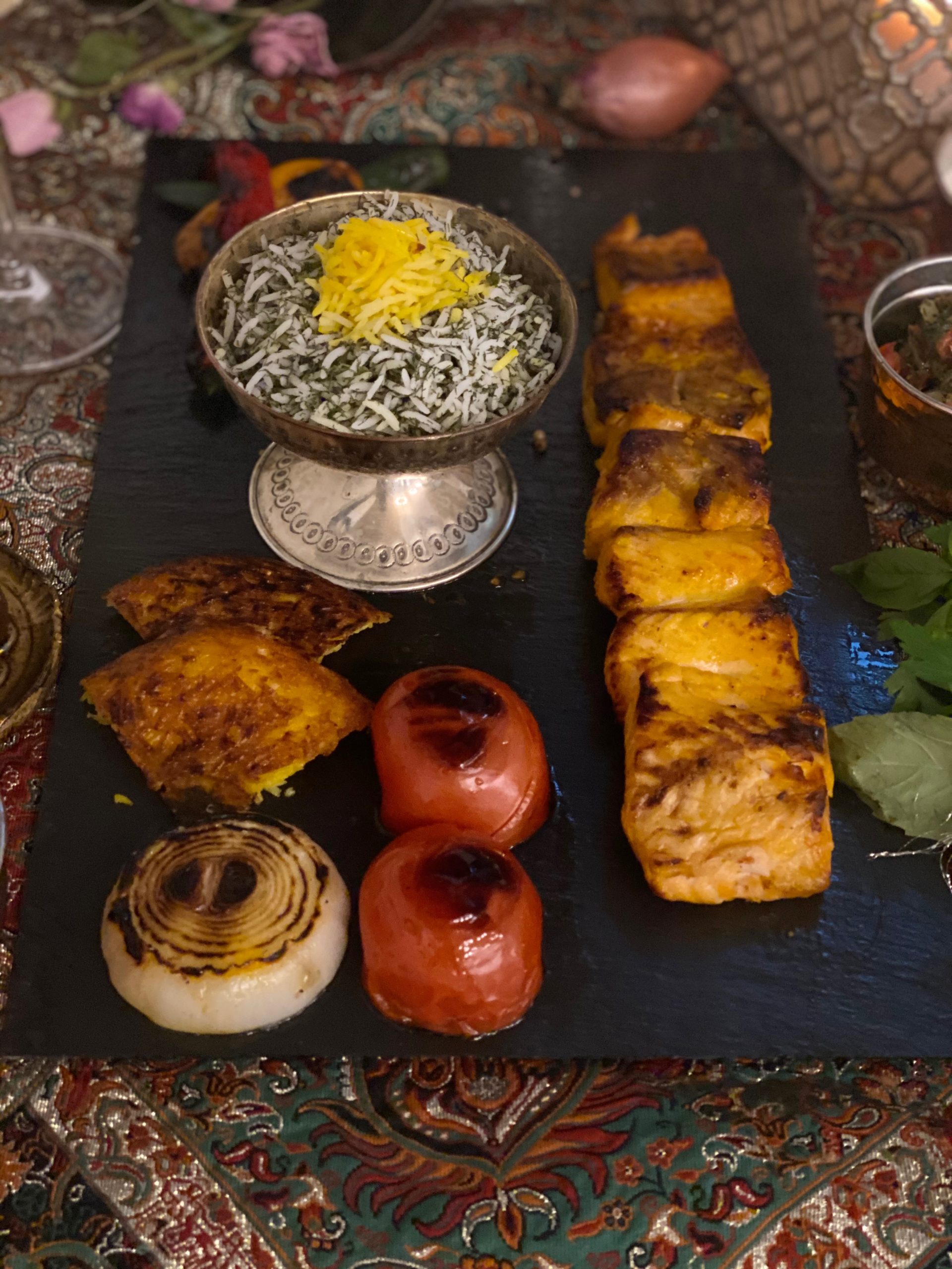 Mahi Kabab / Lachsfilet