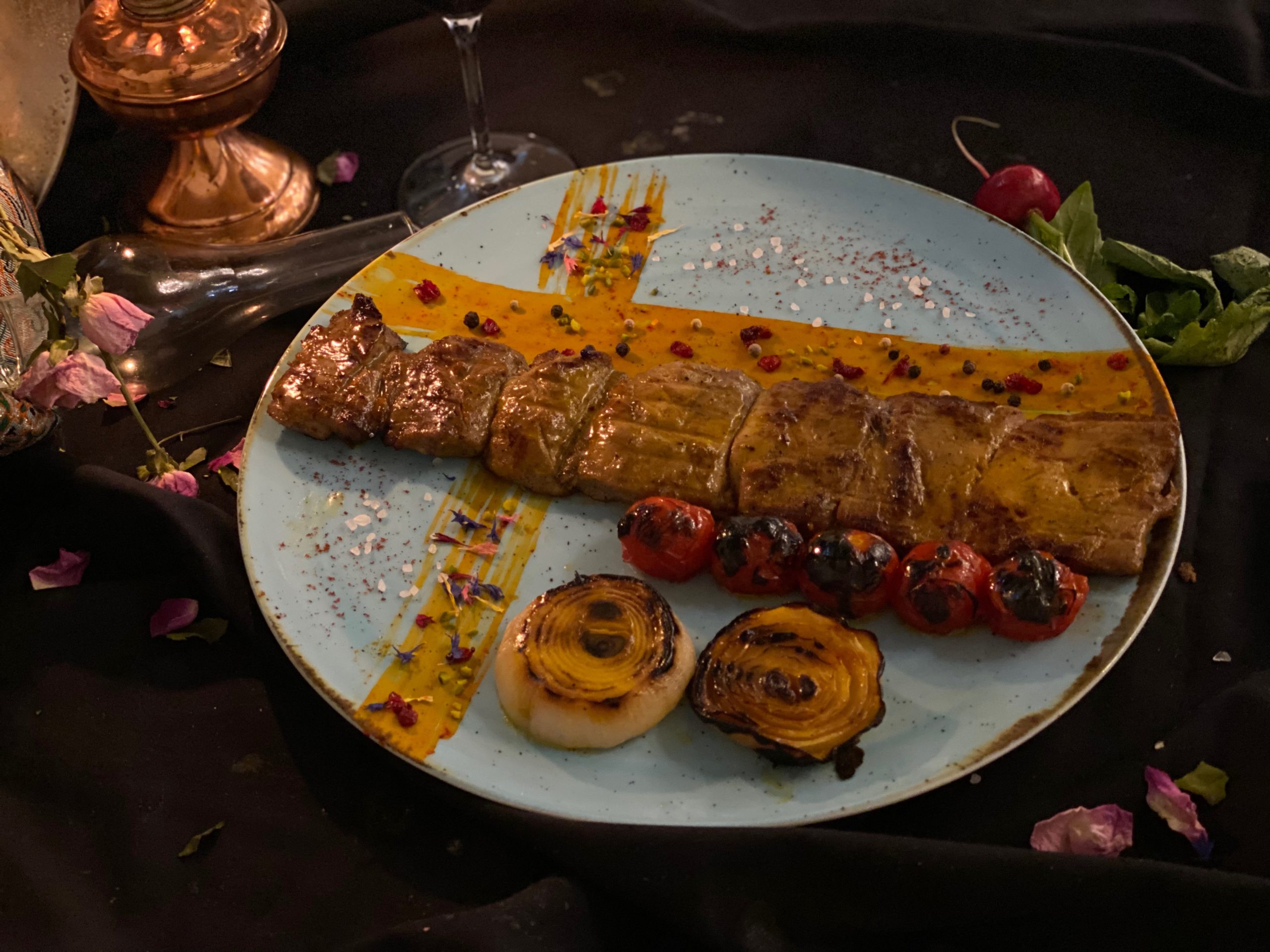 Filet Kabab / Kalbsfilet ohne Reis