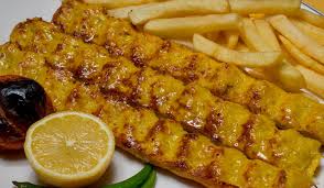Koobideh Morgh / Poulethackfleischspiess ohne Reis