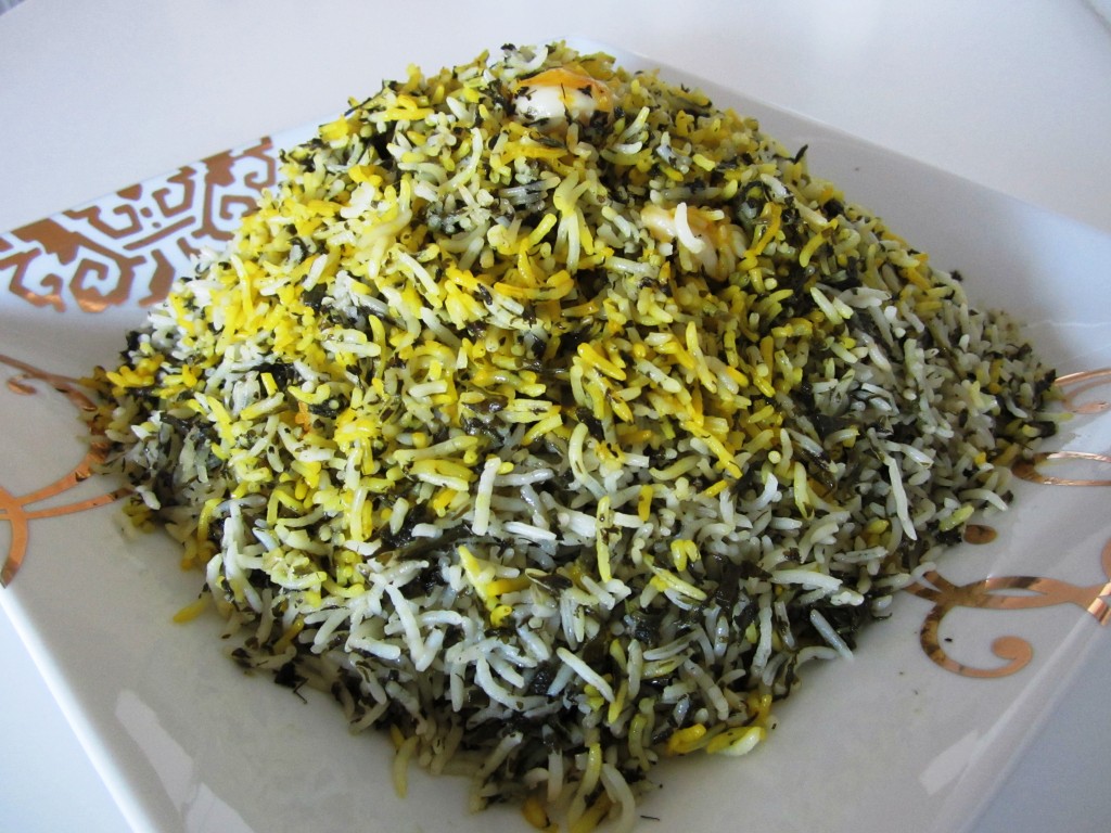 Baghali Polo / Dillreis und Saubohnen
